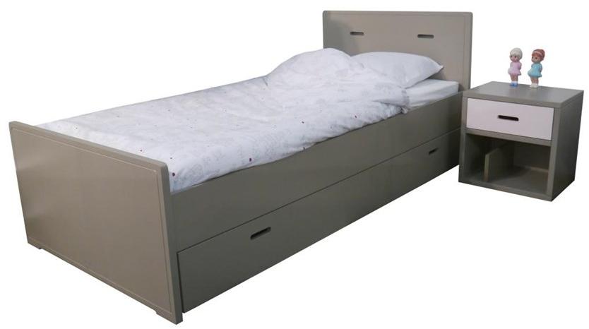 Mathy by Bols Односпальная контейнерная кровать из МДФ Madaket Lit 90b so - Вид №1