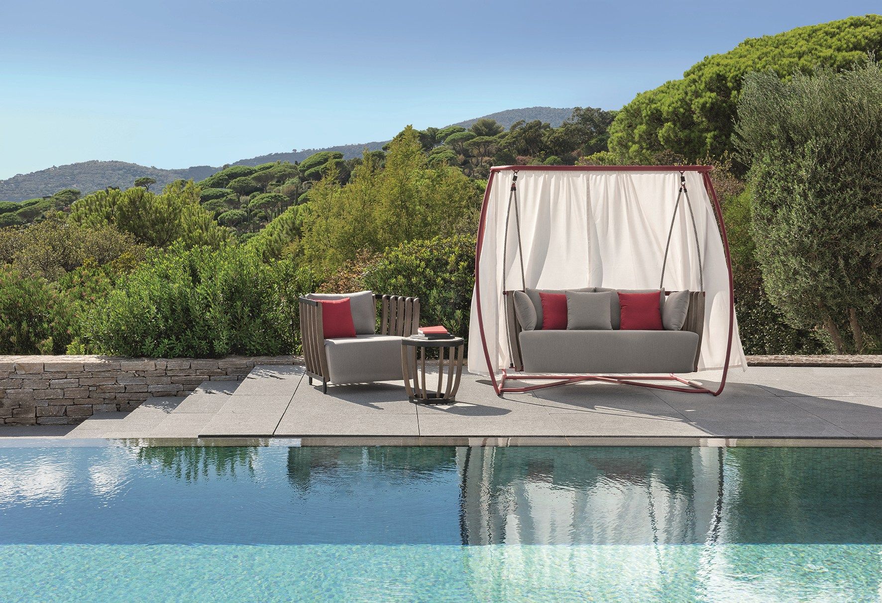 Качалка из тикового дерева Ethimo ARCH-00069968 - Вид №3