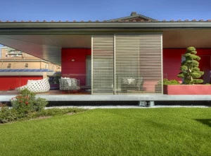 CARMINATI SERRAMENTI Раздвижной деревянный навес Frangisole