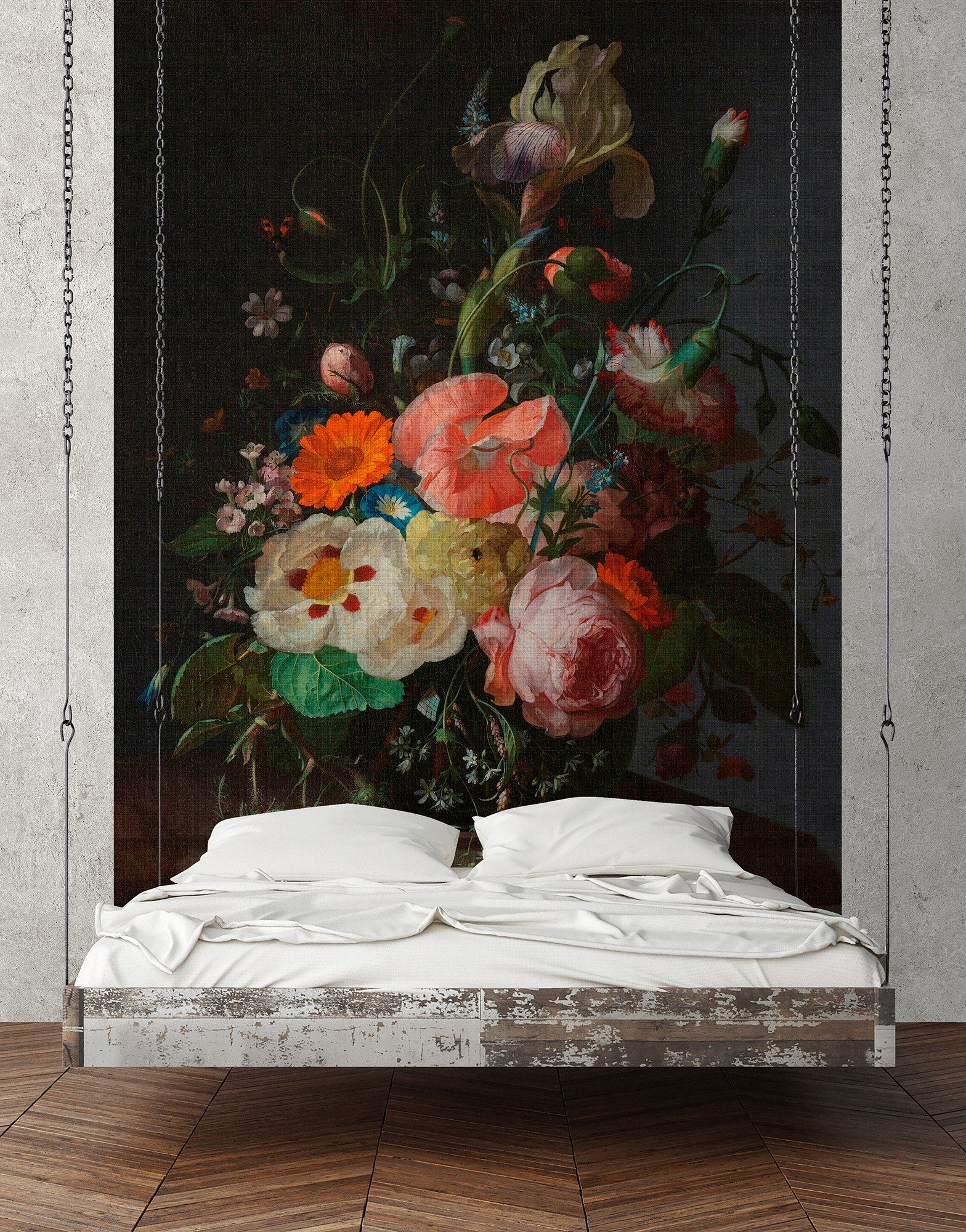 Цветочные узоры нетканые моющиеся огнезащитные обои Architects Paper Walls by Patel III ARCH-00067901 - Вид №1