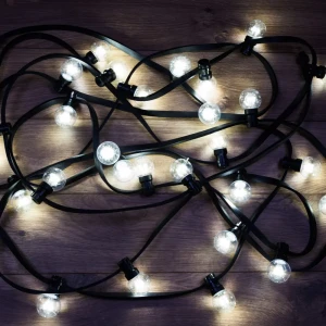 Гирлянда белт-лайт из лампочек Neon-Night Belt Light 10 м 30 ламп черный провод 86263779 STLM-2027005