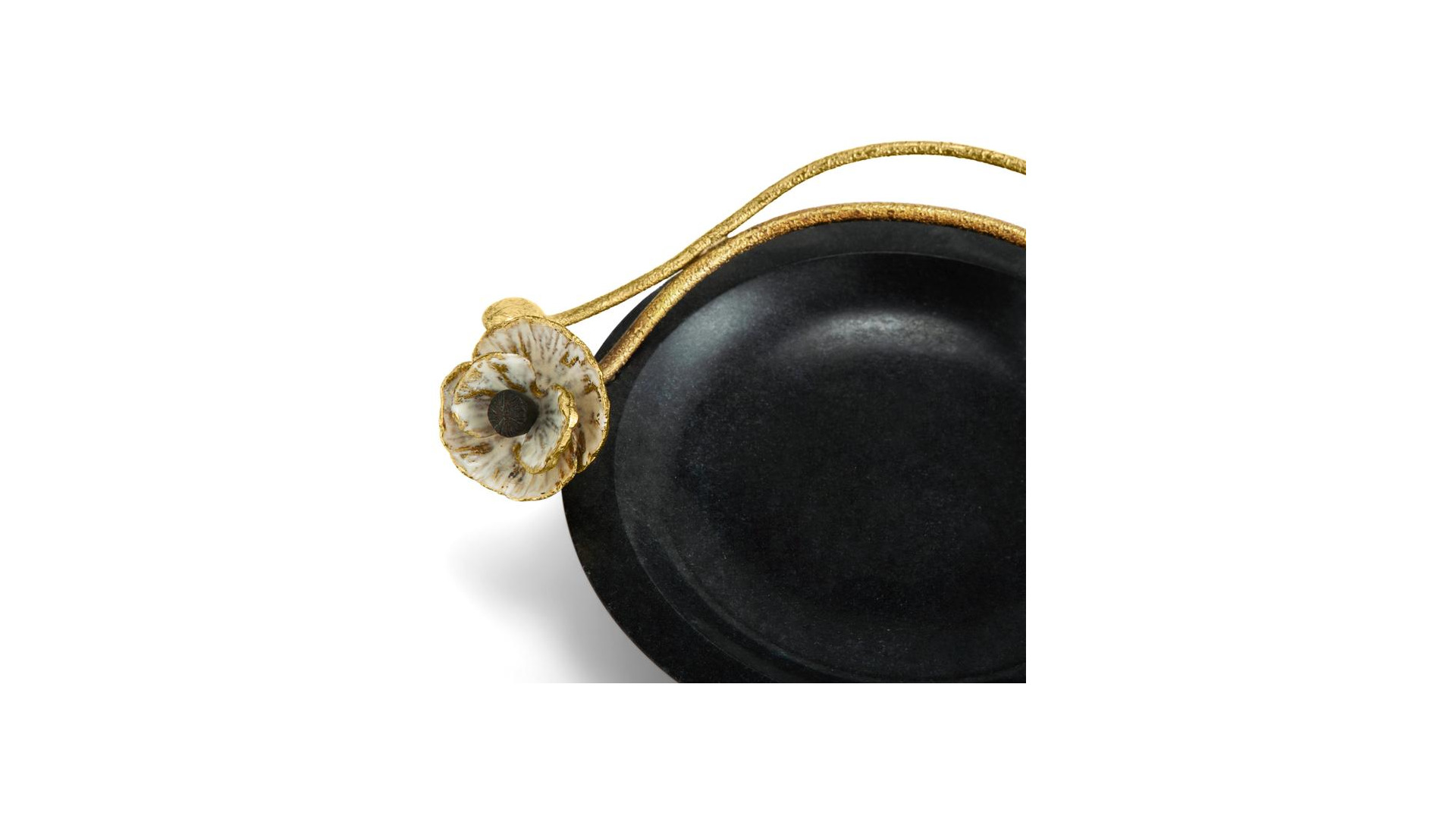 10642289 Michael Aram Чаша малая Michael Aram Анемоны 18см, мрамор Мрамор  - Вид №1