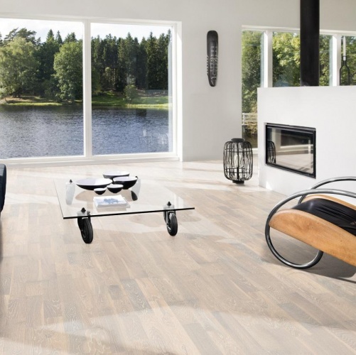 Паркетная доска Kahrs Дуб Сливки 2600200525 - Вид №12