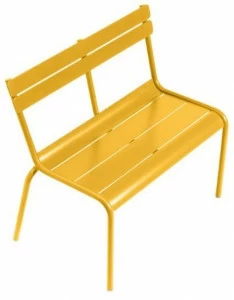 Fermob Скамья из алюминия со спинкой Luxembourg kid 4109