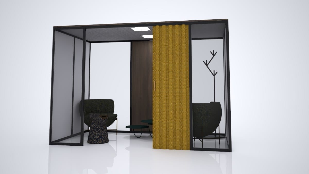 Мультимедийная акустическая офисная кабина Cider Edition FlexCab ARCH-00119859 - Вид №1