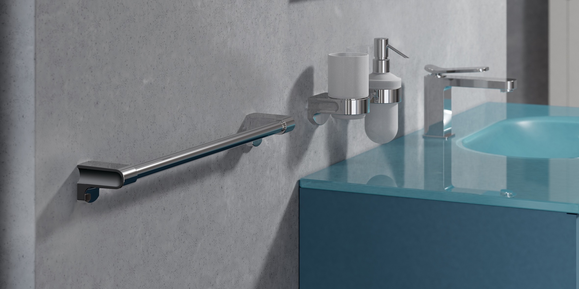 Sonia Полотенцедержатель 300 мм S1-Art Deco Хром 121762 - Вид №1