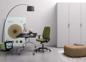 5 спиц подлокотник ткань операционный офисный стул