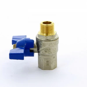 Кран шаровой НВ EVOLUTION бабочка F.I.V. 3/8"