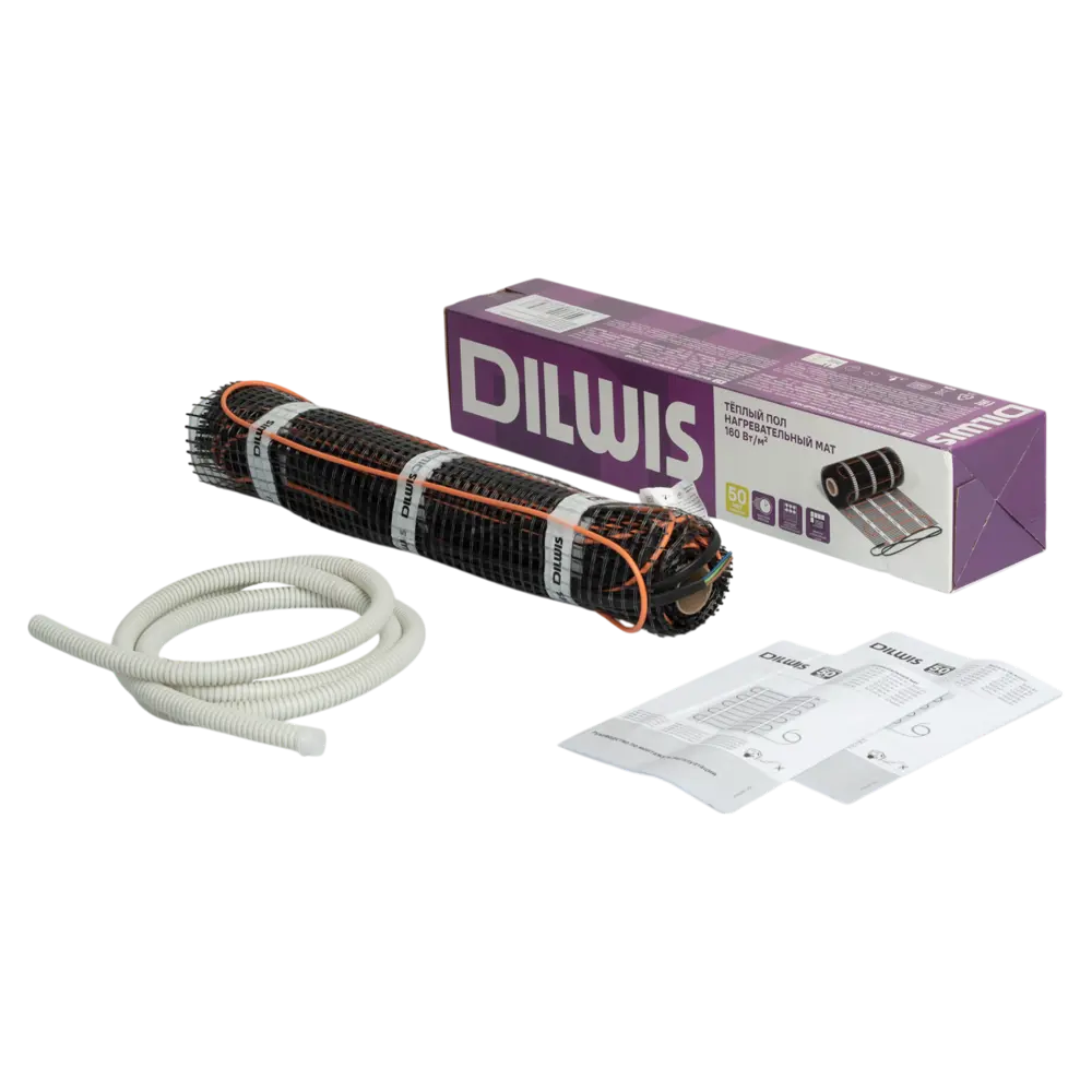 Нагревательный мат для теплого пола DILWIS 3.5 м2 560 Вт STLM-2084006 - Вид №1