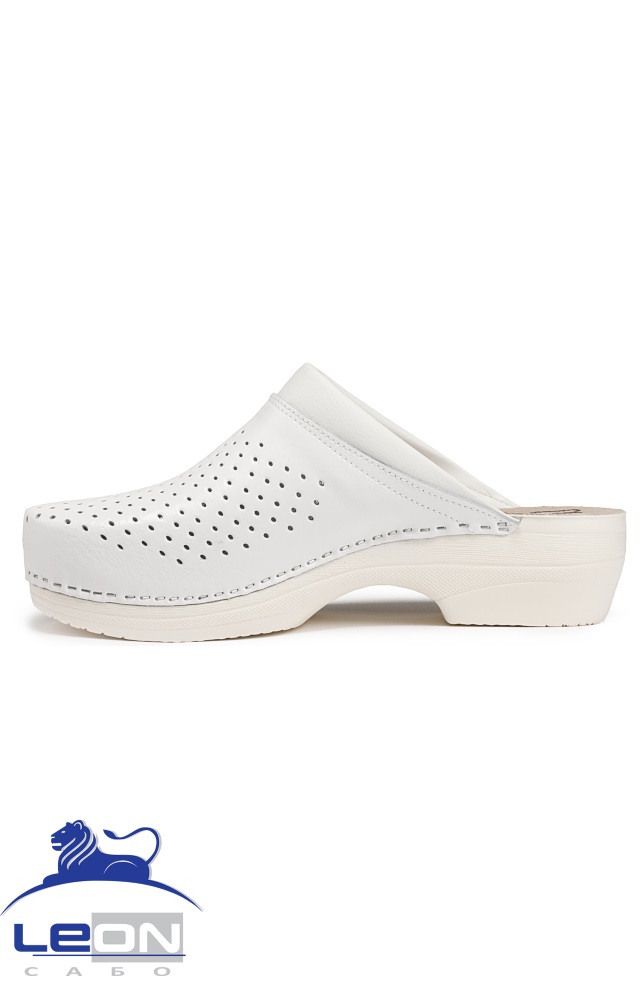 62027 Сабо "Leon LIGHT" мужские белые LEON  Сабо и сланцы размер 45  - Вид №3