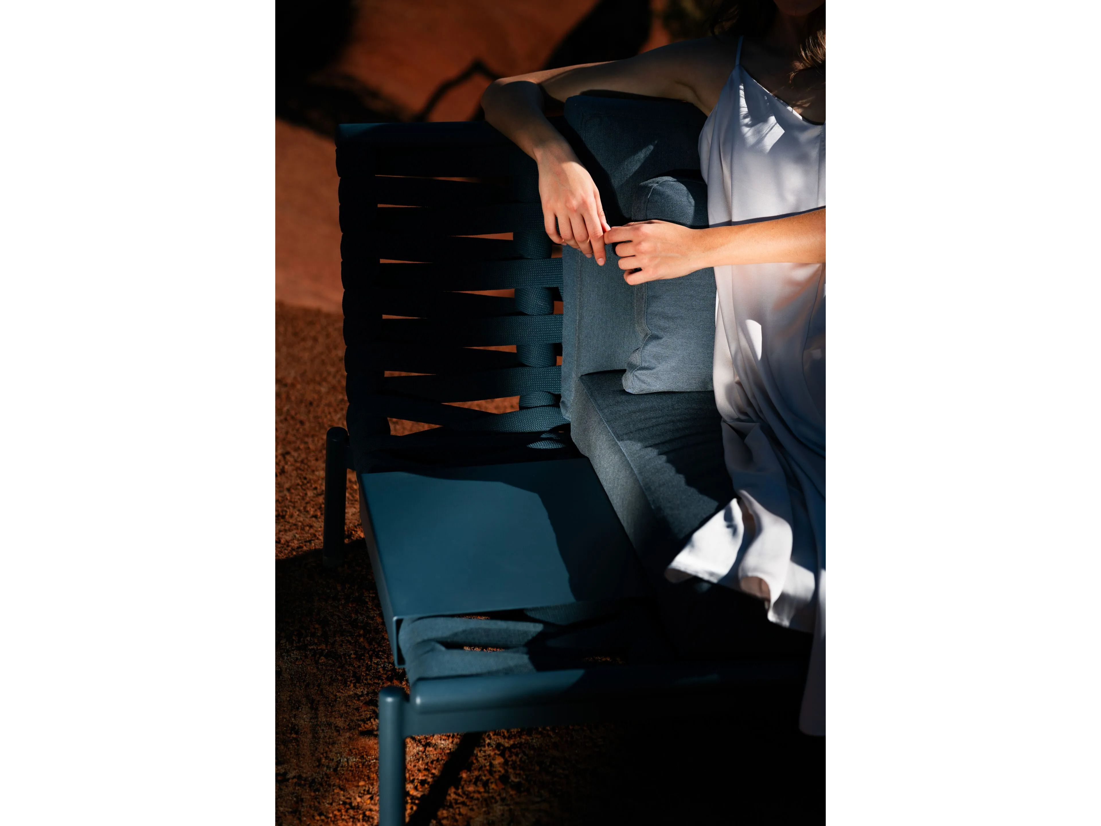 Алюминиевое садовое кресло с порошковым покрытием 10Deka Naida ARCH-00078119 - Вид №2