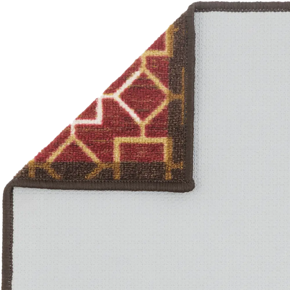 Коврик Ctim Стелла 40x60 см нейлон цвет красный 84739236 STLM-2103431  - Вид №3