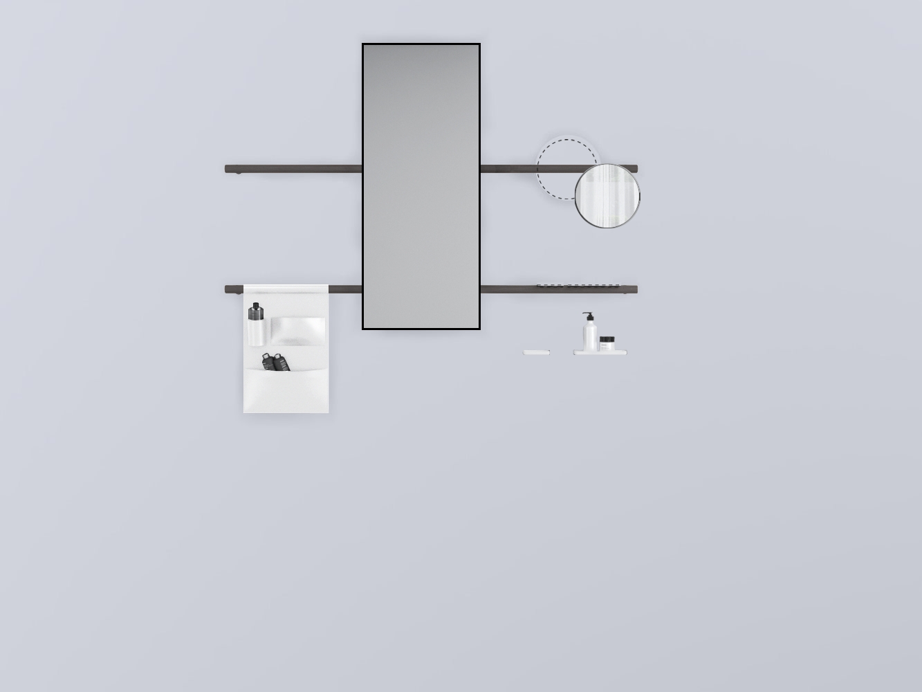 SWSTRE-RG+SWSPR-NM+SWSPI-NM+SWM10-BI+SWM20-BI+SWSCR-BI . прямоугольный дерево cielo Siwa Ceramica Cielo