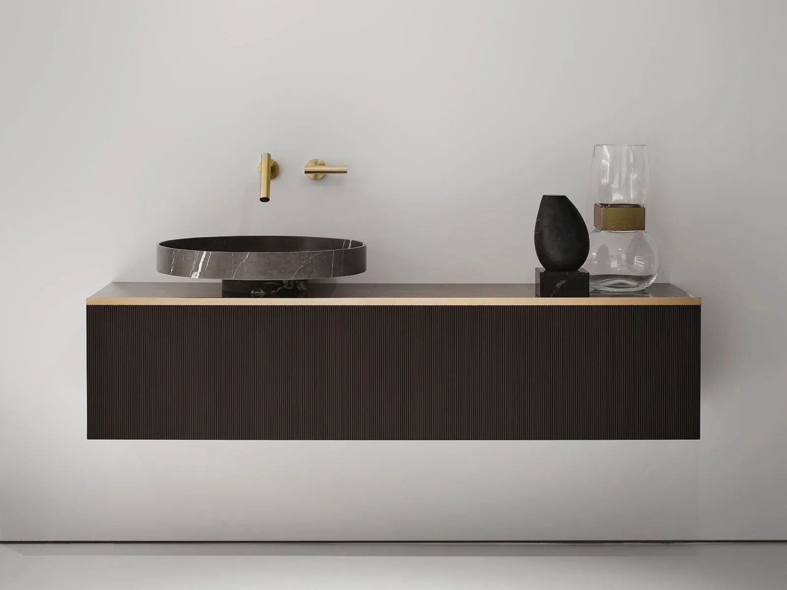 Подвесной умывальник Falper эксцентричный ARCH-00003844