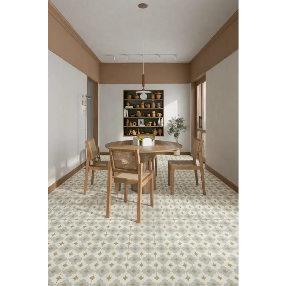 Глазурованный керамогранит Eternal 2026 Cloudy Horizon 20x20 см 0.88 м² карвинг цвет серый Santreyd STLM-2188749 - Вид №2