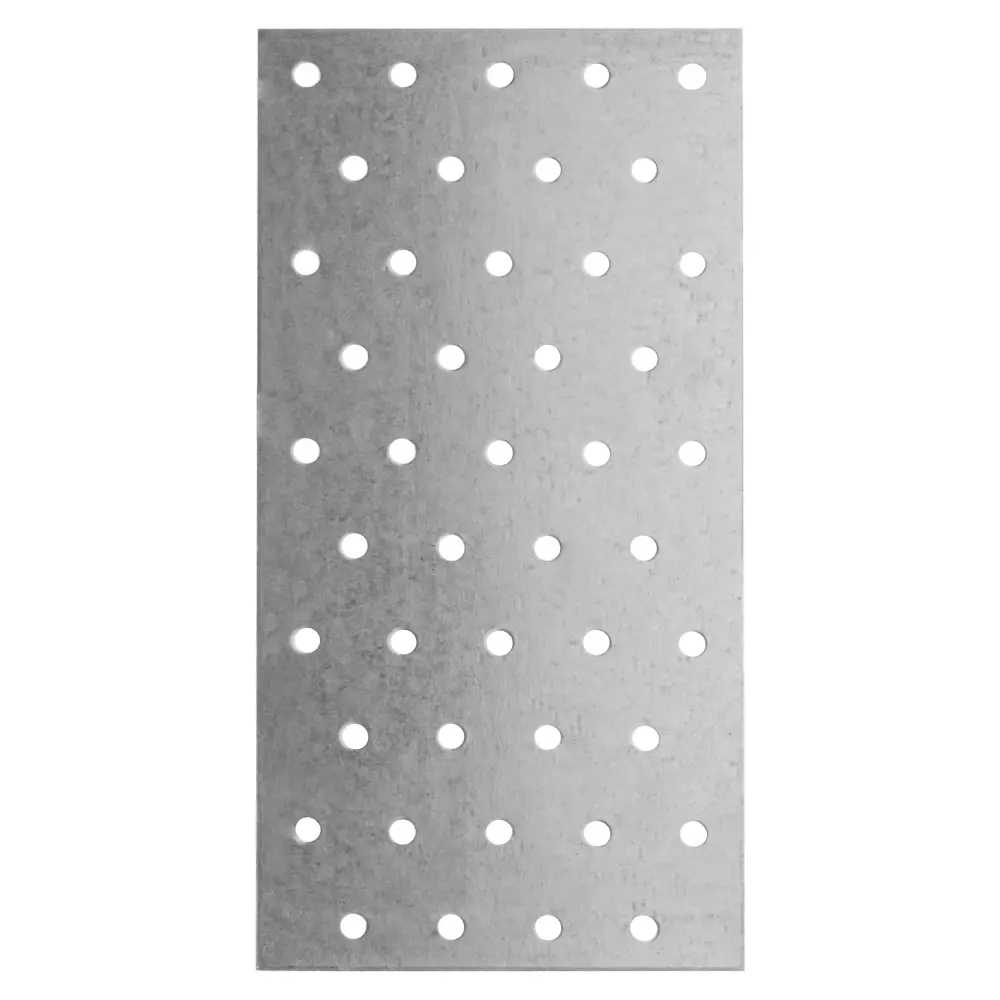 Пластина соединительная 100х200х2 мм, оцинкованная сталь КРЕПКО-НАКРЕПКО STLM-2061900 - Вид №1