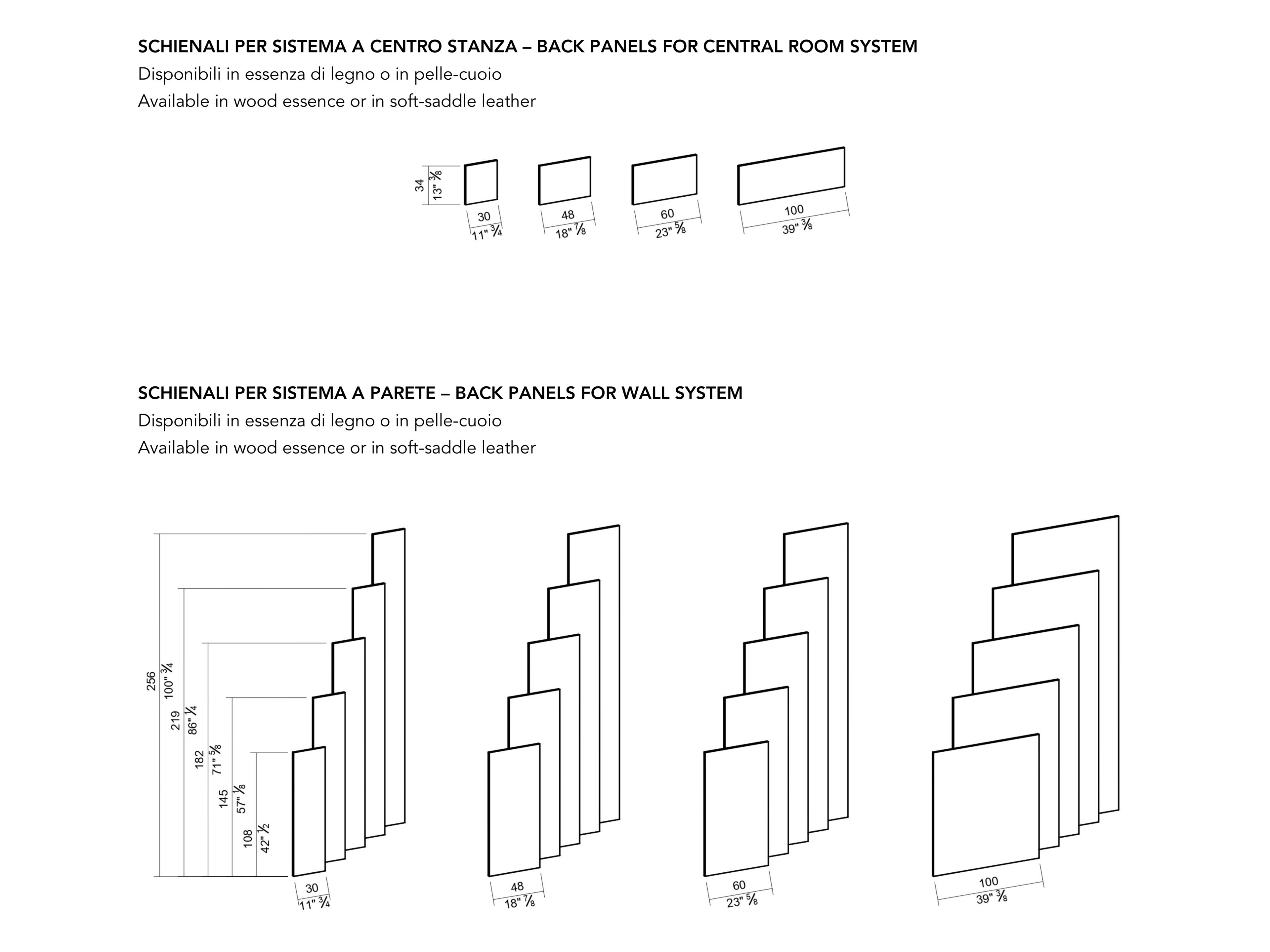 Деревянный модульный дневной офисный книжный шкаф i 4 Mariani MOOD SYSTEM ARCH-00121669 - Вид №6