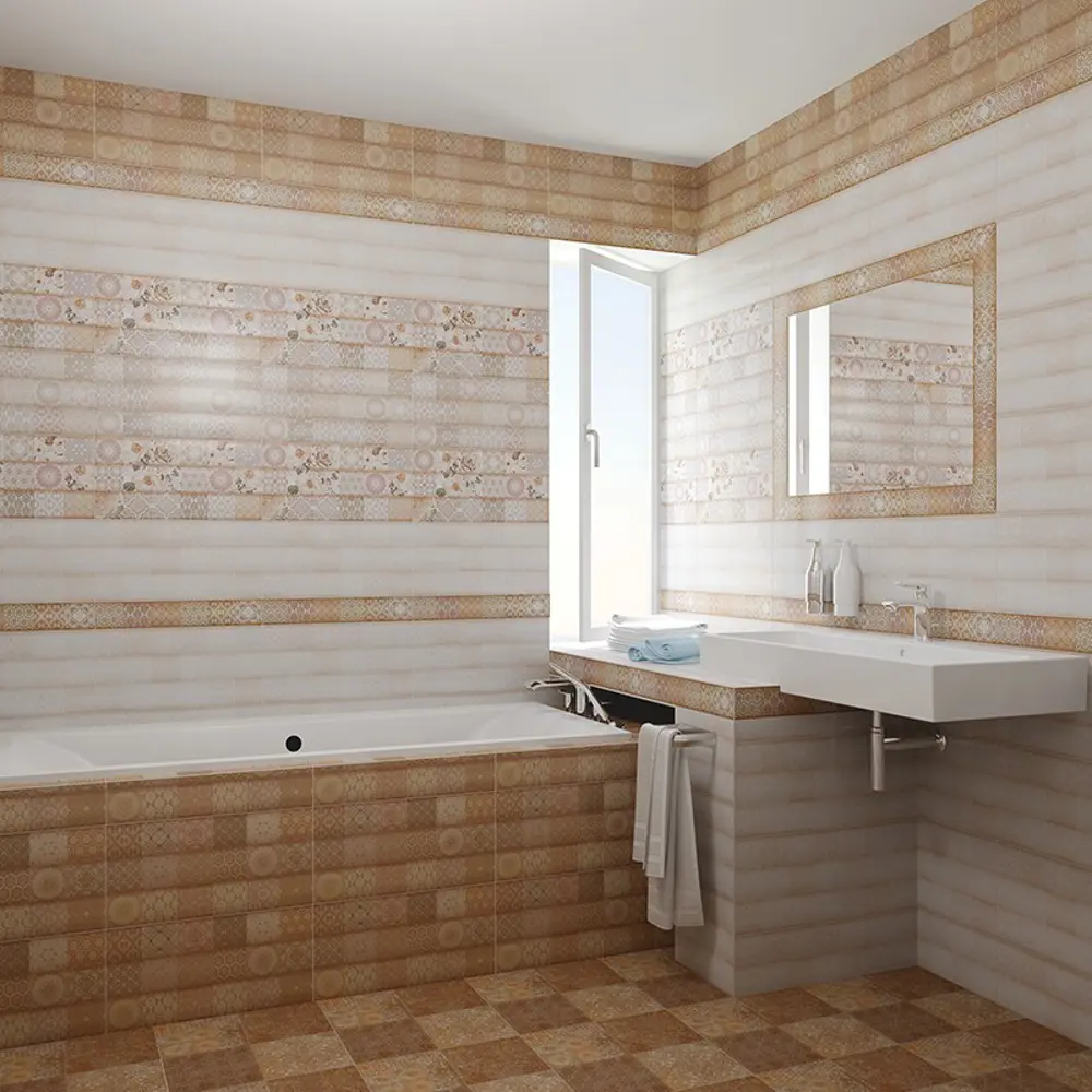 Плитка настенная Фрейя светлая, 50х24,9 см, 1,245 м2 Santreyd STLM-2033488 - Вид №2
