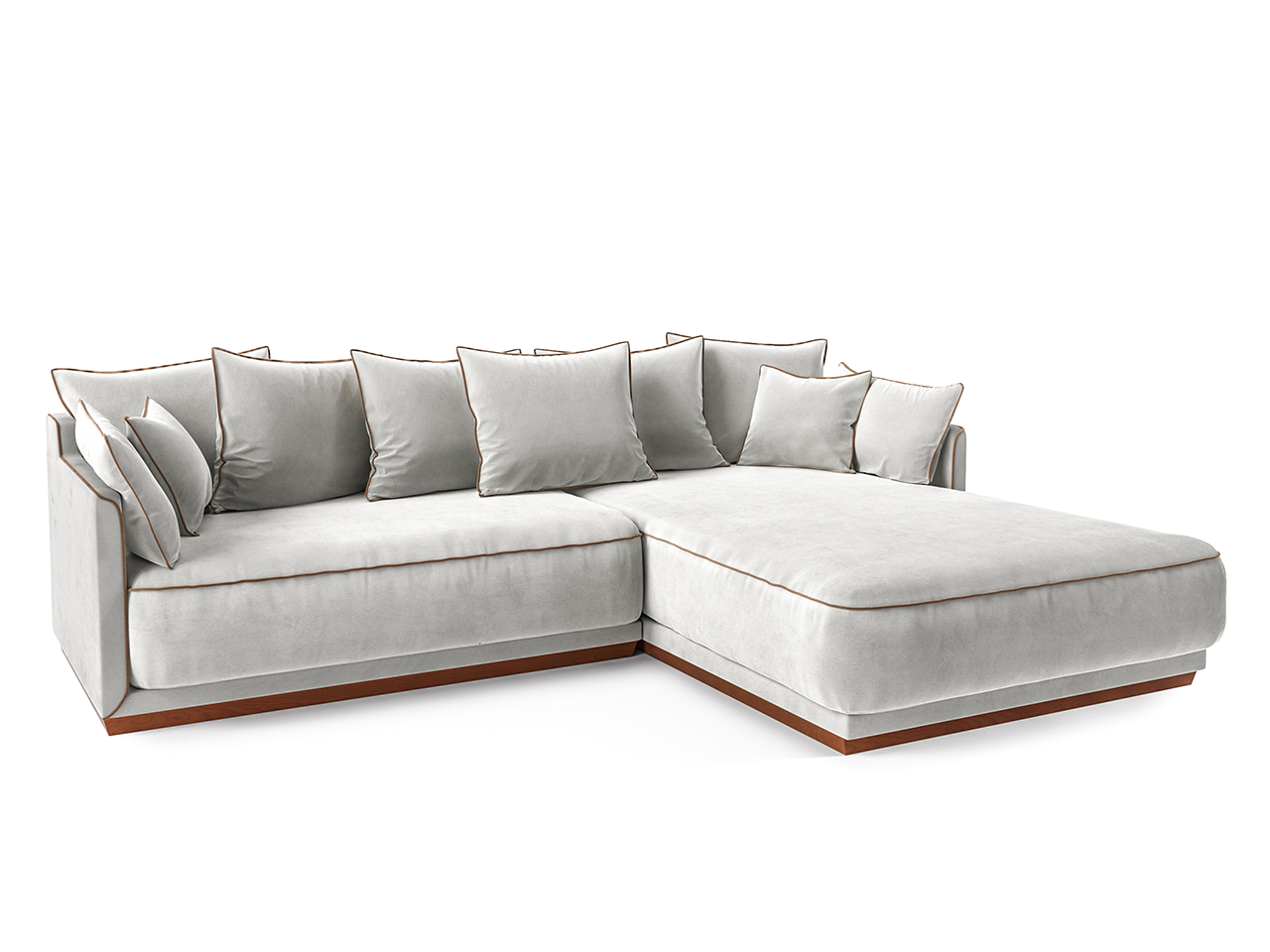 Д278 Ш195 В92 The IDEA Диван SOHO 823/812  - Вид №1