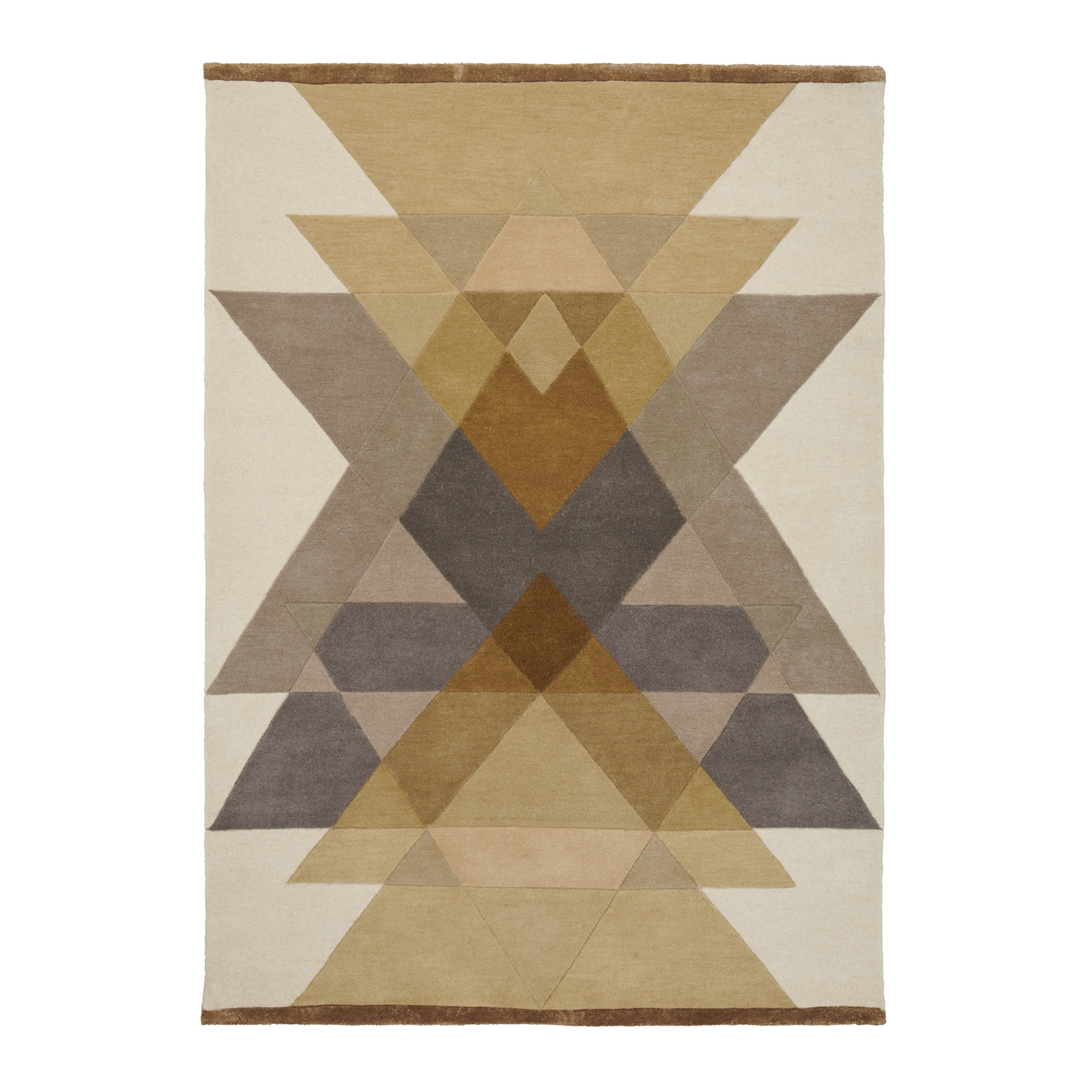 2000983242990 Ковер mustard 140/200 LINIE DESIGN Freya 