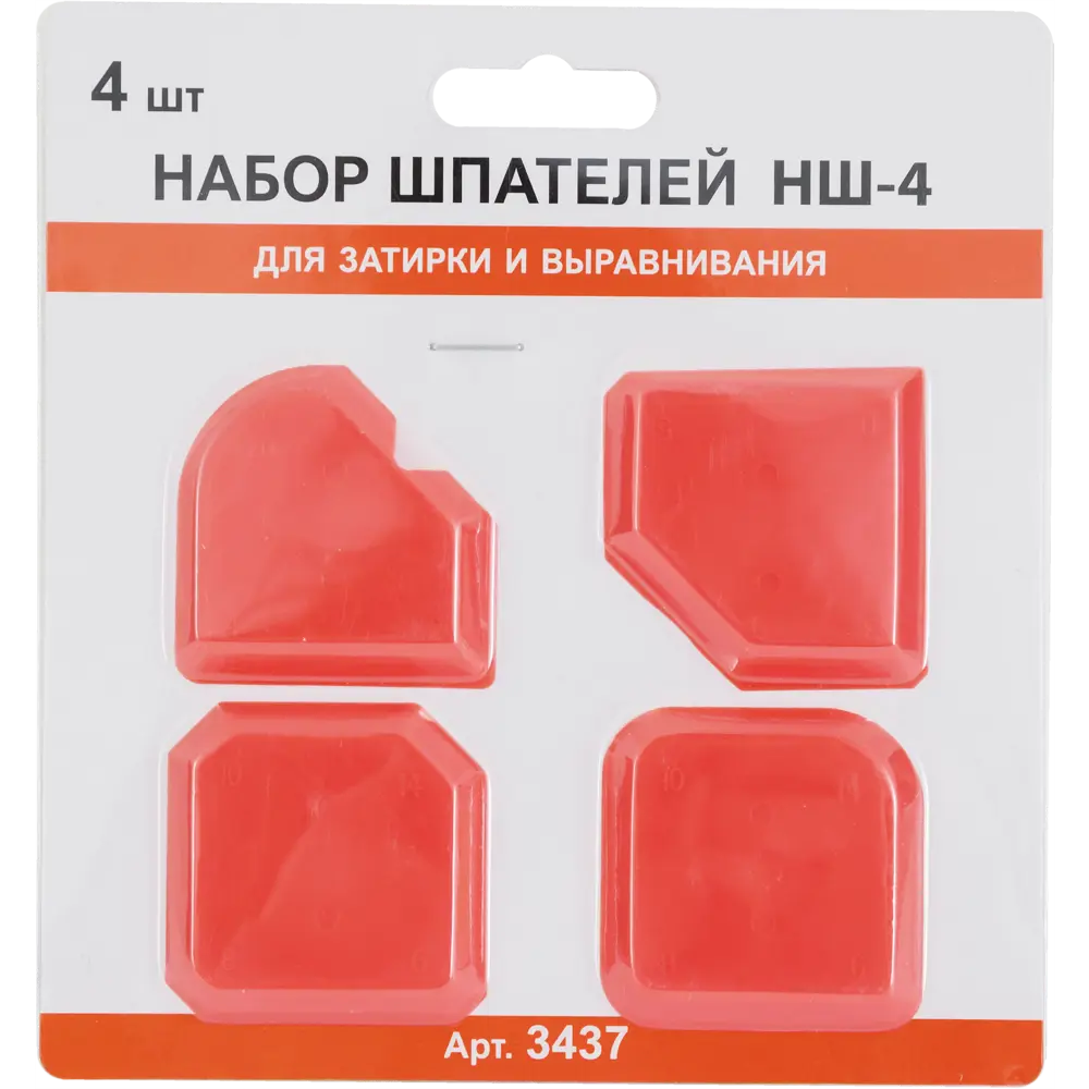 Набор шпателей НШ-4 для выравнивания межплиточных швов 4 шт Santreyd STLM-2069112 - Вид №1