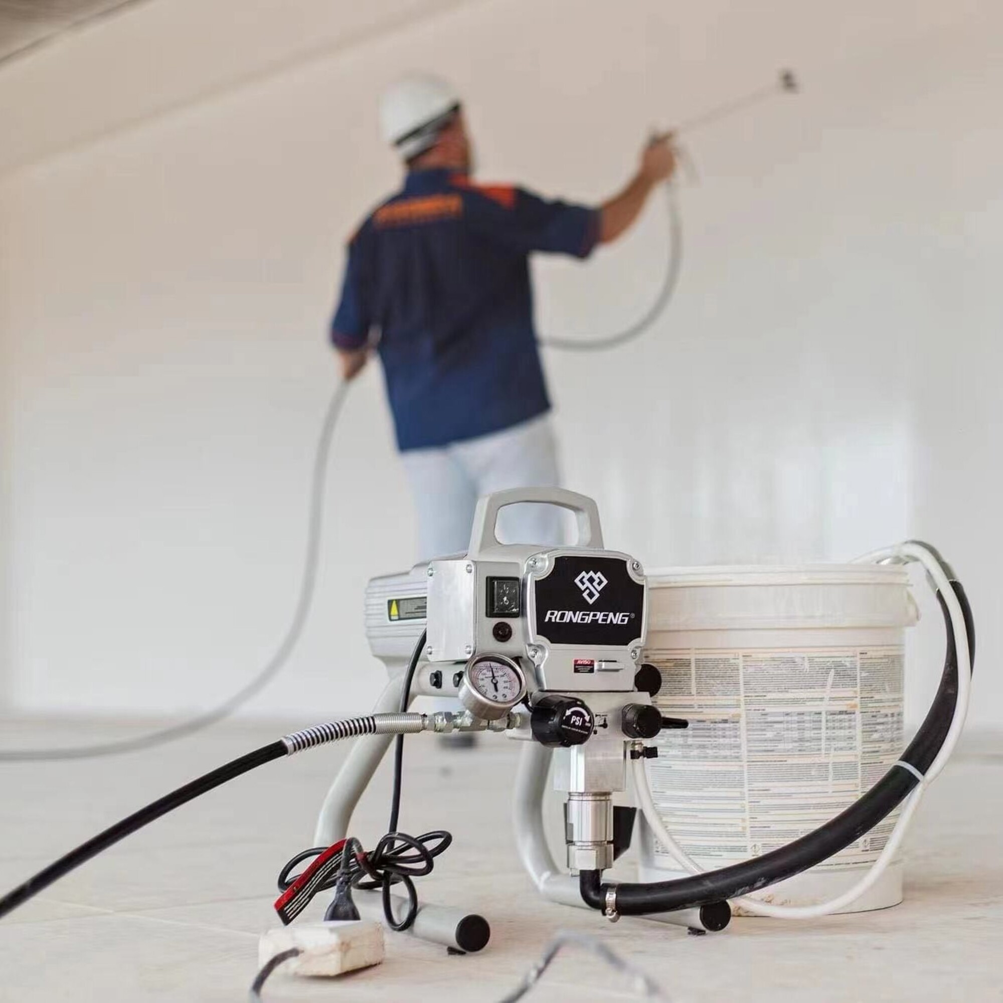 84733815 Окрасочный аппарат Rongpeng R450, 900 Вт, 2200 мл/мин STLM-0054357 ZITREK  - Вид №1