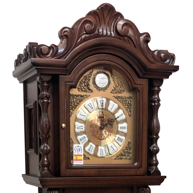 Часы напольные коричневые "Темный орех" Sars SARS ДИЗАЙНЕРСКИЕ 00-3967444 Коричневый  - Вид №2