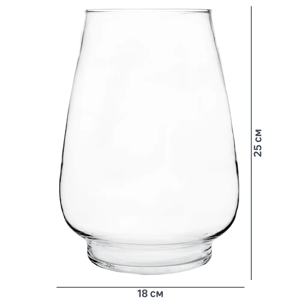 Santreyd Ваза «Вурм» — прозрачная стеклянная для интерьера 82554493 STLM-0029735 - Вид №4