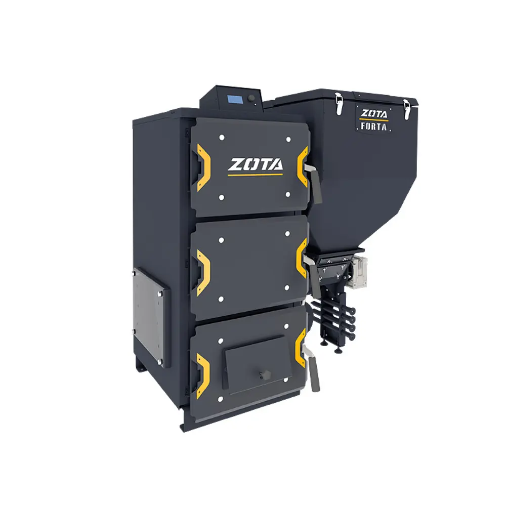 Котел твердотопливный Zota Forta 15 DM FR4931126015 15 кВт 89365715 STLM-2198982  - Вид №1