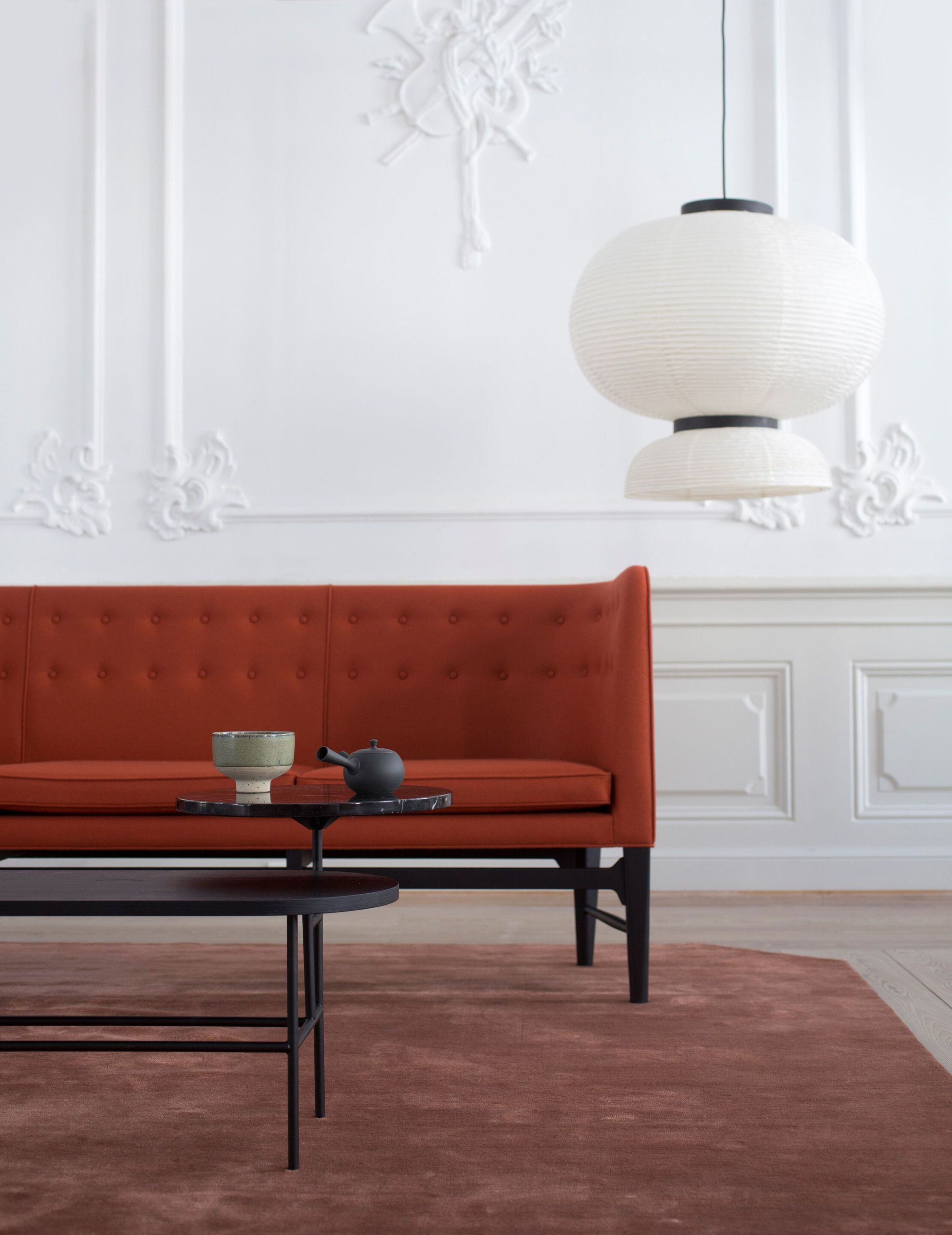 Рисовая бумага подвесной светильник In Stock &amp ARCH-00014268 - Вид №7