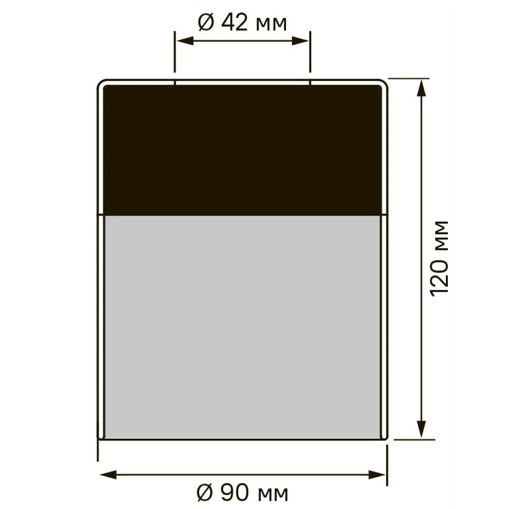 Плафон для люстры KREAFORTA Vereya E27 цвет черный STLM-2191611 - Вид №7
