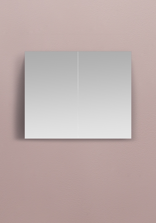1580230 Go Mirror Cabinet 800 White Hafa  Белый 