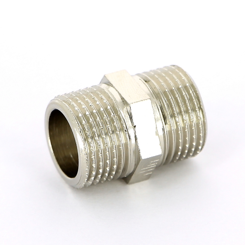 Ниппель НН никелированный TIEMME 3/8" 1500432 - Вид №2