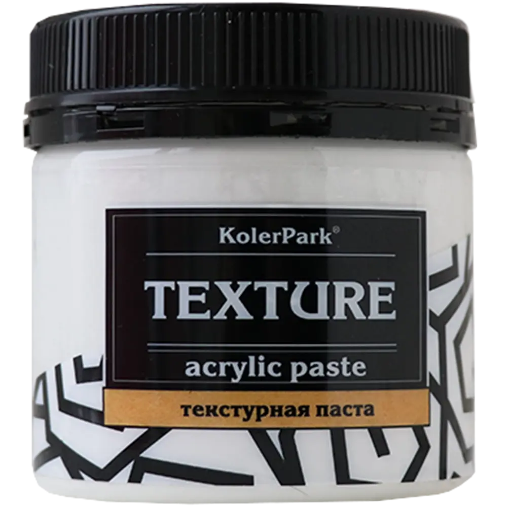 Текстурная паста KolerPark акриловая 150 мл цвет белый Santreyd STLM-2053168