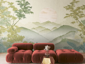 Обои с цветочными мотивами