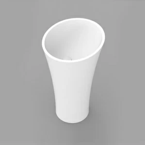 EVC0517 Накладная раковина на столешницу  круглая Dimasi