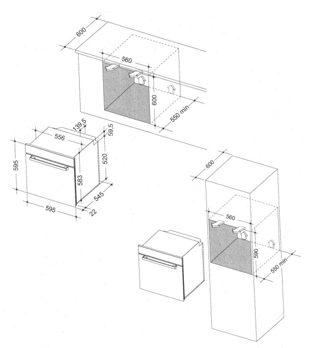 9020267 Электрический духовой шкаф DeLonghi CM 9L W RUS белый STDN-0037463 - Вид №10