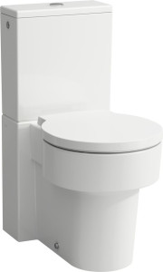 H8242810000001 Напольный унитаз, комбинированный, безободковый смыв Rimless, выпуск горизонтальный/вертикальный LAUFEN PRO