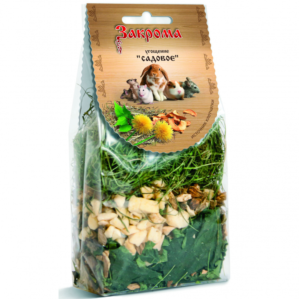ПР0047725 Лакомство для грызунов Угощение Садовое 50г ЗАКРОМА 