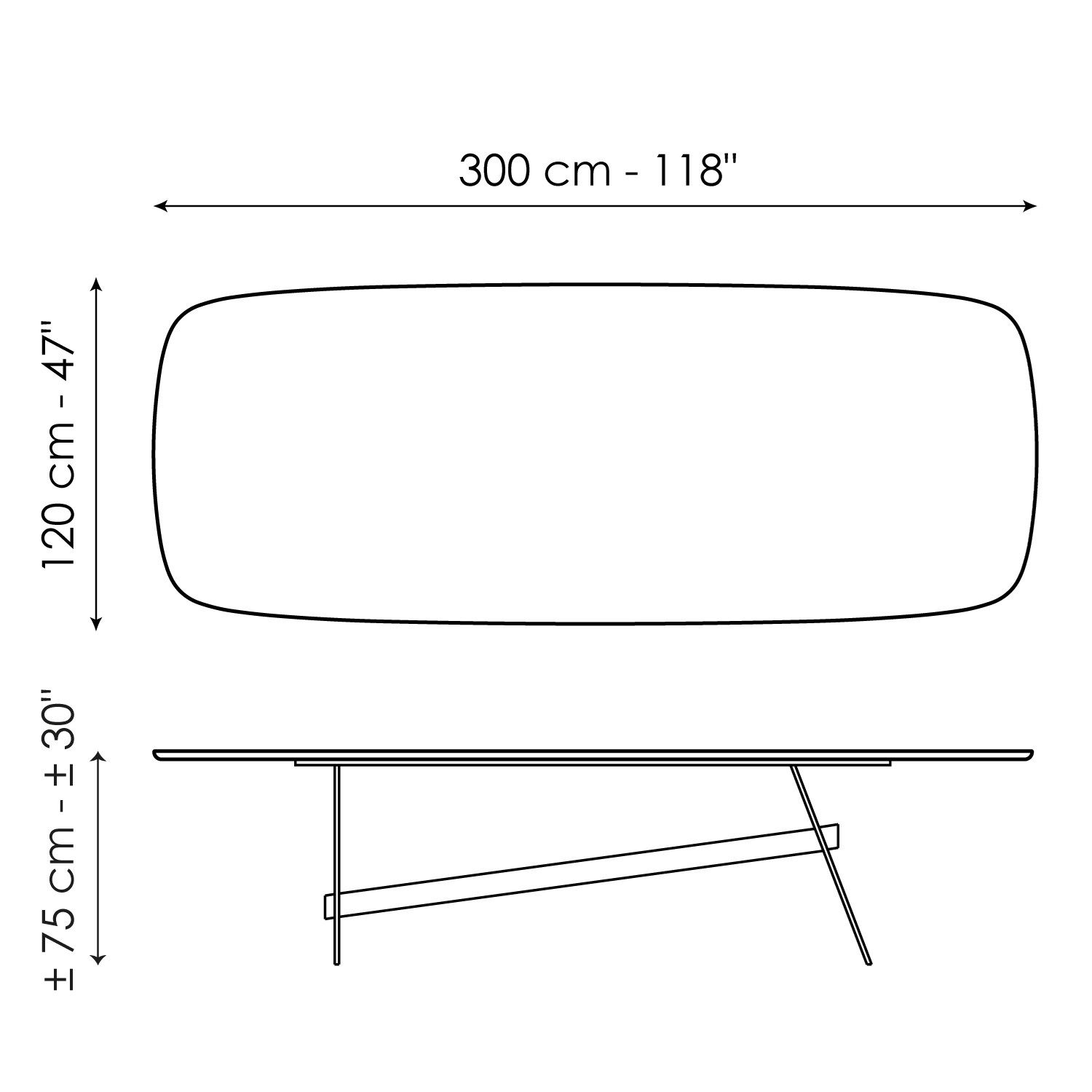 Прямоугольный стол BONALDO Slot ARCH-00107805 - Вид №5