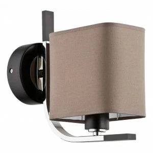 Бра металлическое с абажуром коричневое Elza Bez 23900 ALFA ELZA BEZ 00-3928755 Коричневый