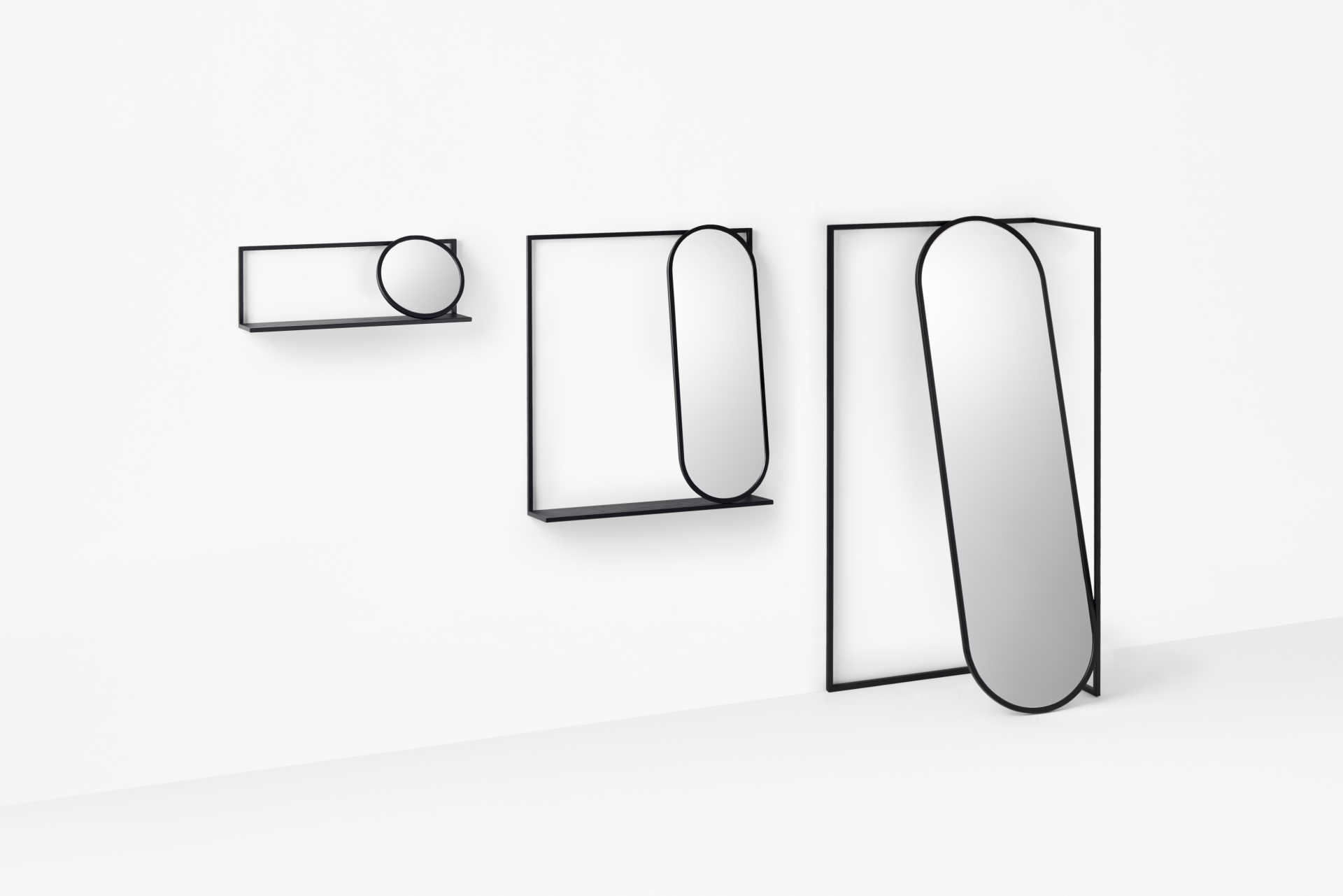 Каркас настенного зеркала маленькое с доской Stellar Works FR-M121-S Frame - Вид №18