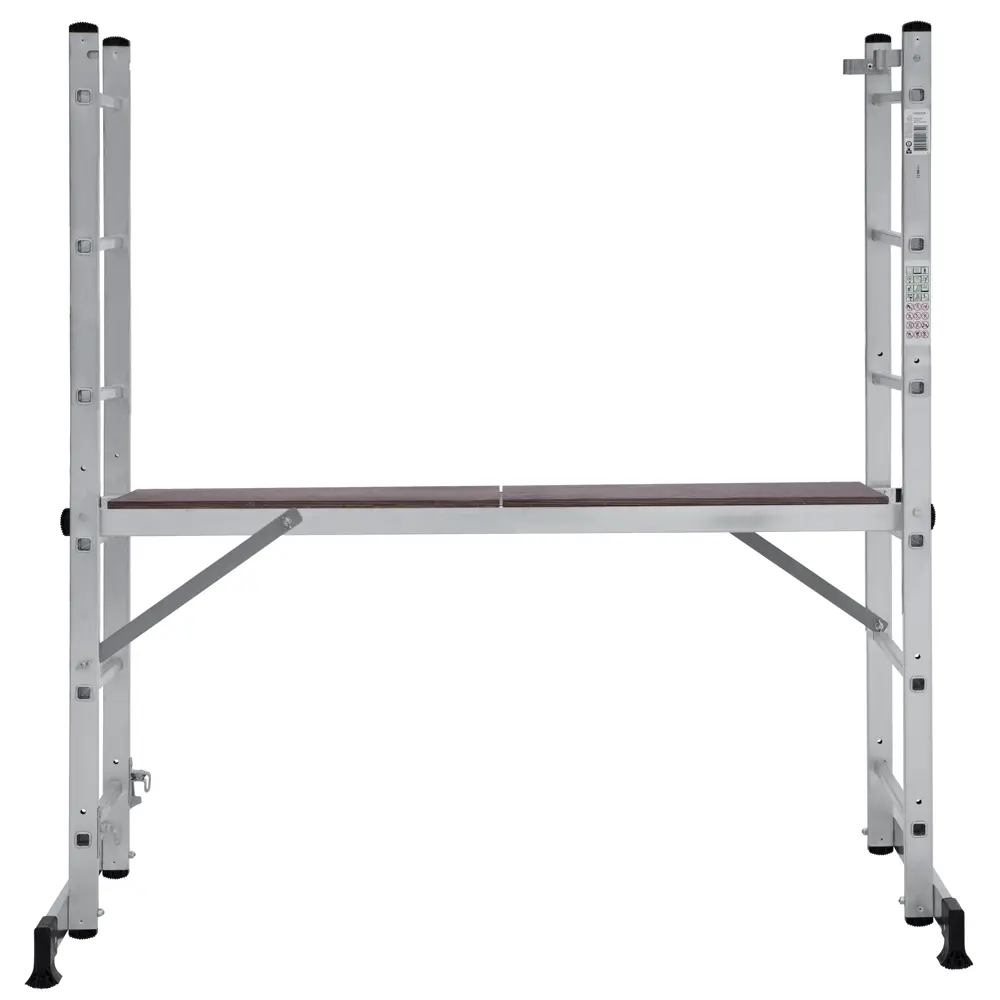 Лестница-трансформер подмости 2-секционные Kroft до 2.66 м 6 ступеней STLM-2017245 - Вид №1