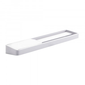 EVBR450RSXEVER Life Design Полка и полотенцедержатель 45 см с выступом - Brunt Brunt Непрозрачный белый