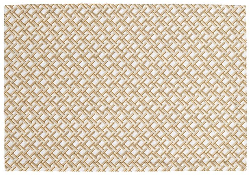 Alexandre Turpault Прямоугольная салфетка из хлопка Cannage sun-id-1474896 - Вид №1