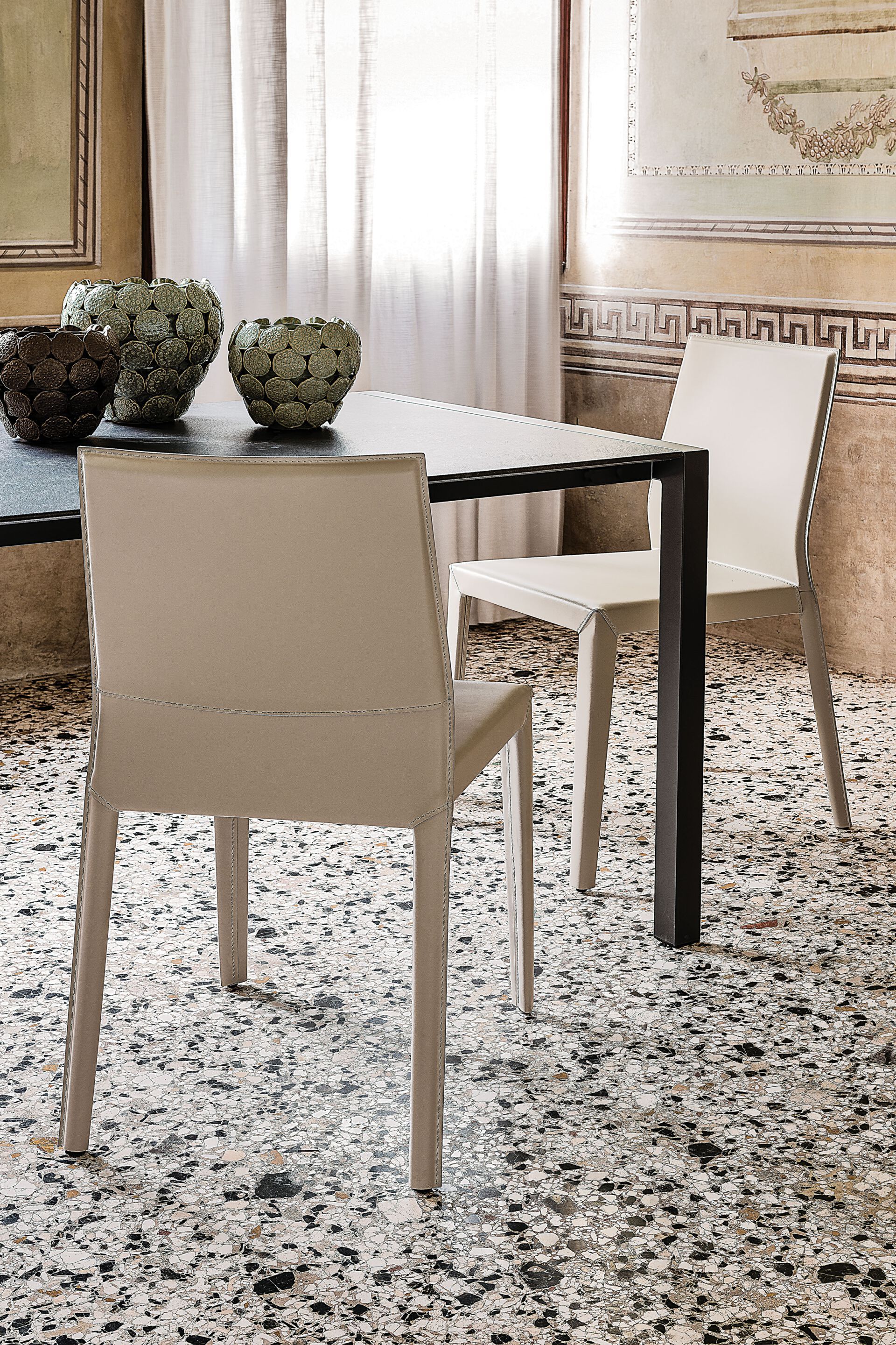 Кожаный стул Cattelan italia MARGOT ARCH-00093784 - Вид №5