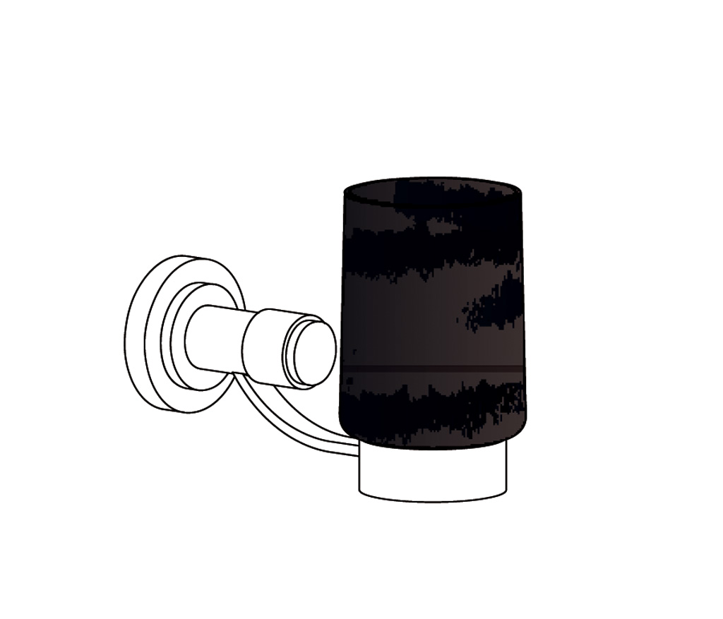 C19-521 C19-521 Настенный подстаканник ЗВЕЗДА С РЫЧАГАМИ TRA Cristal & Bronze STAR À MANETTES TRADITION  - Вид №1