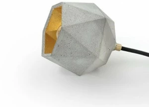 GANTlights Регулируемая настольная лампа из бетона T