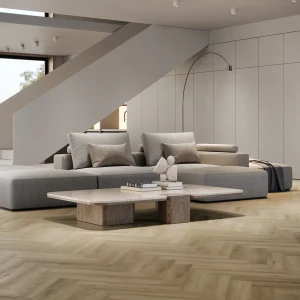 SPC плитка HOME EXPERT Хьюго с текстурой дерева для теплого пола 89411755