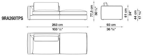 B&B Italia Диван из ткани Richard sun-id-1429934 - Вид №39